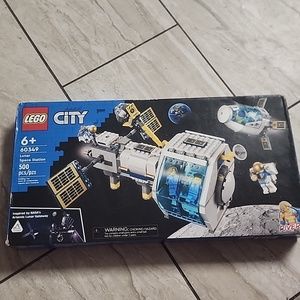 LEGO City Lunar Space Station Toy Model Building Set 60349